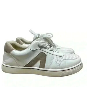 MIA Alta Malta Lace Up White Leather Women's Size 9M Shoes GS1303443